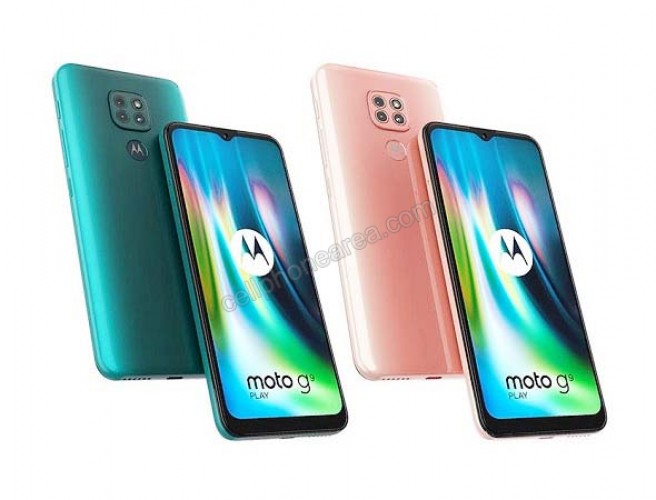 Motorola Moto G9 Play Two Variant Color Smartphone