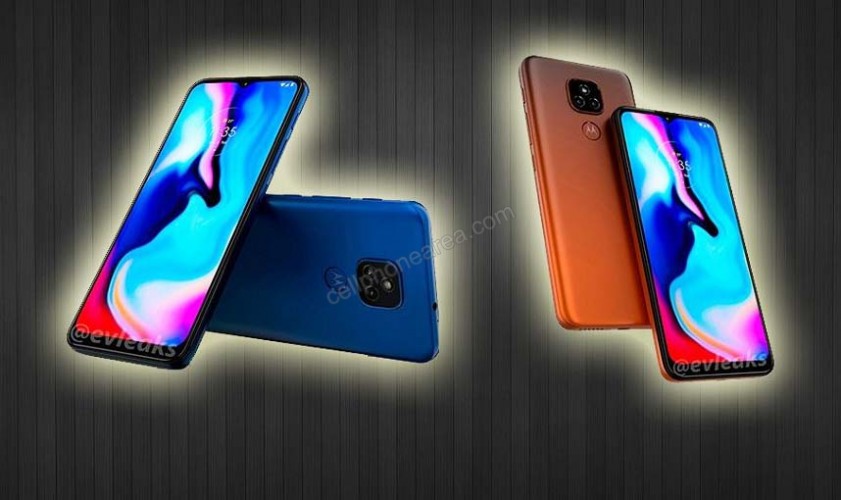 Motorola Moto E7 Plus Two Varient Colors Smartphone